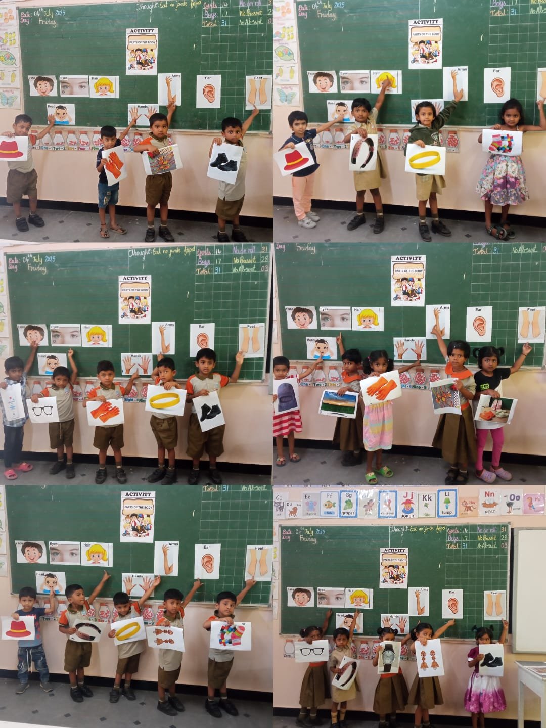 Primary classroom activity
